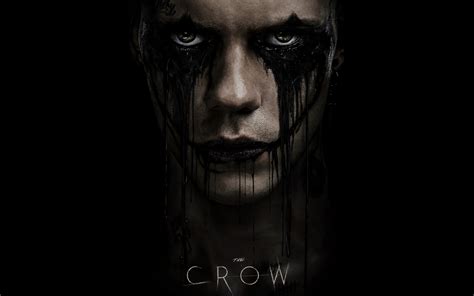 The Crow Wallpaper 4K, Bill Skarsgard, 5K.